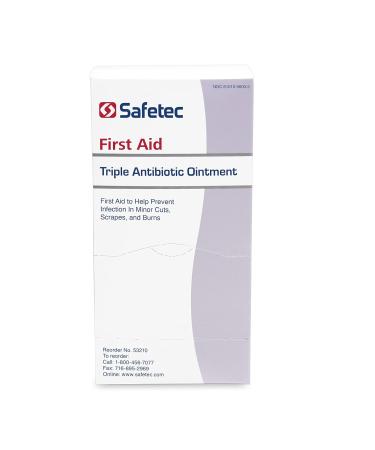 Buy Safetec Triple Antibiotic Ointment | 9g Pouch 144 ct Box - Fast International Shipping - Buy Online on GoSupps.com
