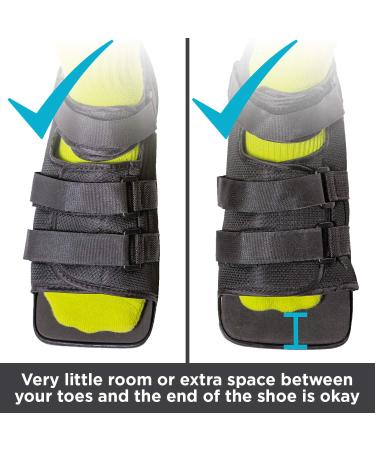 BraceAbility Post-op Shoe for Broken Foot | Medical Walking Boot Cast & Orthopedic Sandal (Medium - Female) - Buy Online on GoSupps.com