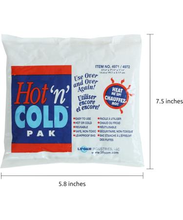 Lifoam 4971 Hot 'n Cold Reusable Ice Pack 26 Ounce - Buy Online on GoSupps.com