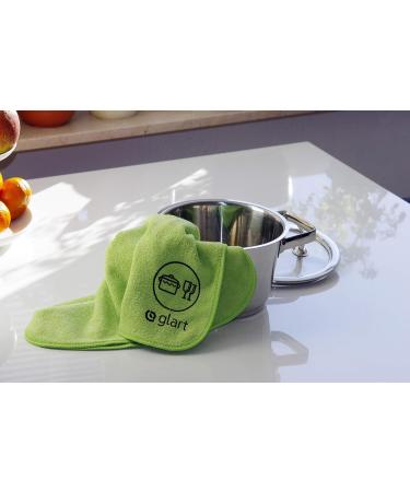 GLART (4444) Microfiber Cloths - 4 Pack 40x40 cm All-Purpose Towels for Kitchen Cleaning and Household Use - Buy Online on GoSupps.com