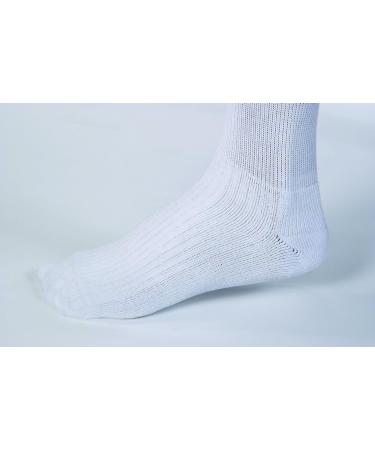 JOBST Activewear Compression Socks 15-20 mmHg Knee High Large White | International Shipping Available - Buy Online on GoSupps.com
