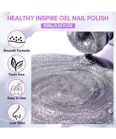 Makartt Cat Eye Gel Nail Polish 9D Cat Eye Gel Polish with Magnet Stick 10ML Magnetic Gel Nail Polish Soak Off UV Led Gel Nail Polish DIY Manicure Nail Salon Stellar Spark - Buy Online on GoSupps.com