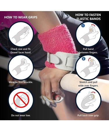 US Glove Women Hot Shot Uneven Bar Gymnastics Grips - Womens Gymnastics Bars Grips  Made in USA Gymnastics Uneven Bar Grips for Girls  Leather Gymnastics Equipment Grips  Hook & Loop  Size 000 (5") Single Buckle 1 (6 1/8") - Buy Online on GoSupps.com