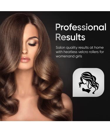 TangoBird Hair Rollers Set for Volume | 9 Pack - 3 Sizes Thermal Curlers for Medium to Long Hair - Buy Online on GoSupps.com