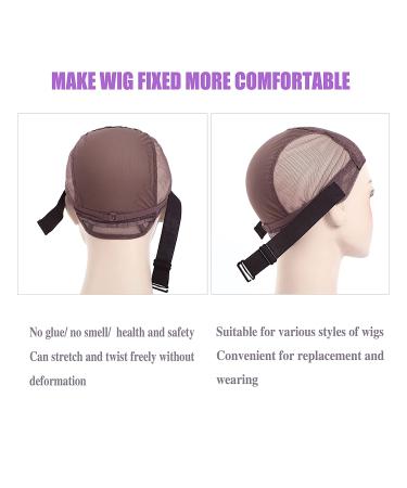 12PCS Adjustable Wig Bands for Wig Making - Elastic Hair Bands for Sewing Wig Caps - 1x12inch - Buy Online on GoSupps.com