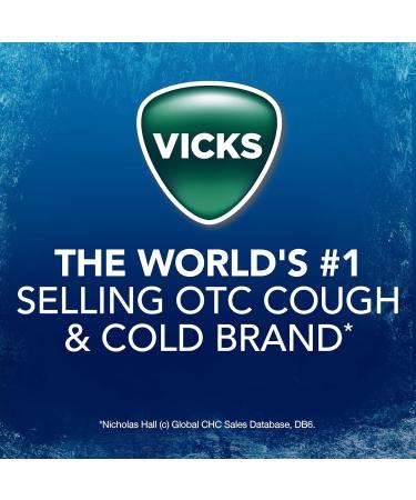 Vicks VapoCool Severe Sore Throat Drops - Max Strength Menthol Cherry Flavor 45ct - Soothes Pain & Discomfort - Fast Shipping Internationally - Buy Online on GoSupps.com