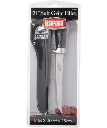 Buy Rapala 4 Soft Grip Fillet Knife & Sharpener 7.5 Sheath Included | International Shipping Available - Buy Online on GoSupps.com