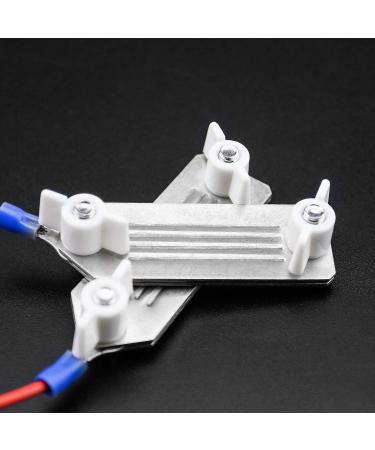 Buy 2-Part Polyethylene Band Fence Connector | Stainless Steel Clip for 20-40mm Width | Ideal for Pasture Fence Tape & Rope - Buy Online on GoSupps.com