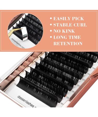 Dassen Easy Fan Volume Lashes 0.07 DD Curl - Mix8-15 | Long Lasting 2D to 10D Blooming Lashes - Buy Online on GoSupps.com