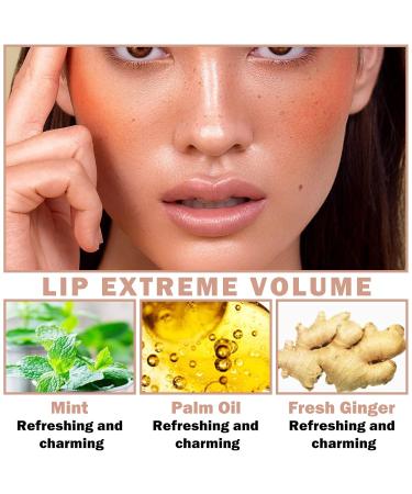 Buy Natural Lip Plumper Gloss - Hydrating & Soothes Fine Lines for Fuller Bigger Lips | International Shipping Available - Buy Online on GoSupps.com