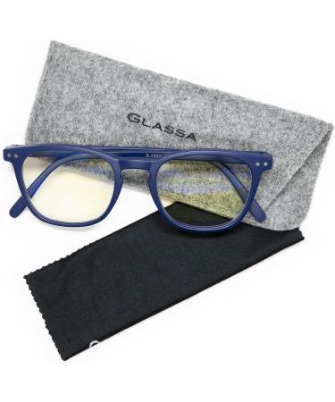 Buy GLASSA Blue Light Blocking Glasses PCG 03 - 1.00 DIO Stylish & Effective Protection for Digital Eye Strain - Buy Online on GoSupps.com