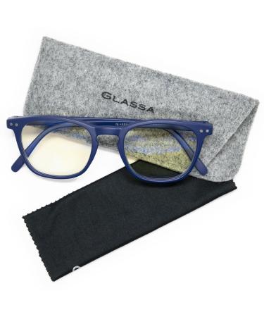 GLASSA blue light blocking glasses PCG 03 1.50 dio blue