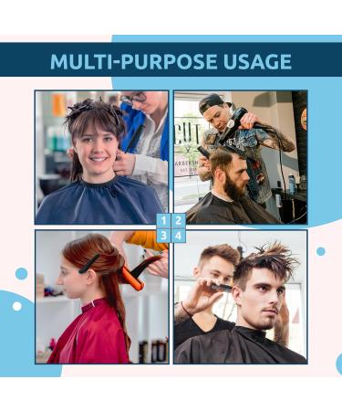 Stoutips Pack of 12 Hair Sectioning Clips for Girls and Women with 1 PCS Antistatic Tail Comb Professional Hairdresser Clips for Salon Styling & Care Hair Dying Accessories Black - Buy Online on GoSupps.com