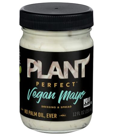 Plant Perfect, Vegan Mayonnaise, 12 Fl Oz
