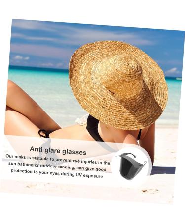 Housoutil Glasses Eye Sleep Tanning Eye Protection Safety Eye Shades Eye Goggles Safety Protection Eye Protection Tanning Household Skin Care Products Pc - Buy Online on GoSupps.com