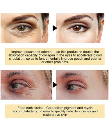 Jremreo 30 Pairs Gold Under Eye Patches with Amino Acid & Collagen - Dark Circle and Puffiness Treatment for Face Care | Beauty & Personal Care Essential - Buy Online on GoSupps.com