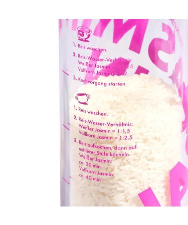 Buy REISHUNGER Organic Jasmine Rice 600g with Storage Jar - Premium Quality & Convenient Packaging - International Shipping Available - Buy Online on GoSupps.com