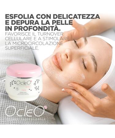  Self International System Ocle - Smoothing Exfoliating Facial Scrub - With Purple Aloe Vera and Calendula - 500ml - Made in Italy - Buy Online on GoSupps.com