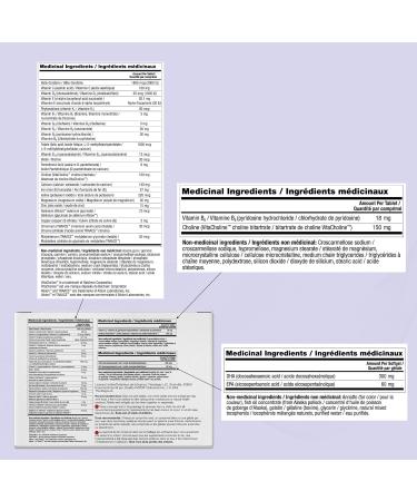 Theralogix - TheraNatal Complete - Prenatal Vitamin & Mineral Supplement - Core Nutrients with DHA Vitamin D3 Folate Iodine Choline Iron Vitamin B6 & More - 182 Tablets + 91 Softgels - Buy Online on GoSupps.com