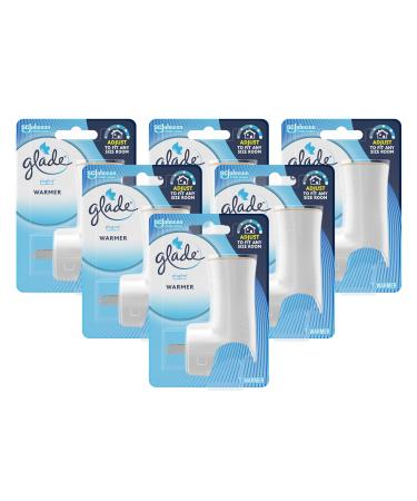 Glade PlugIns Scented Oil Warmer, Air Freshener (Pack of 6)