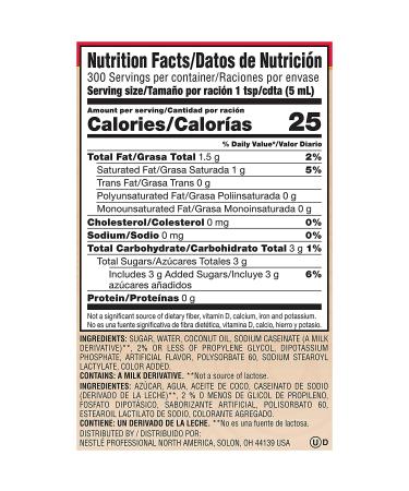 Nestle Coffee mate Sweetened Original Non-Dairy Liquid Creamer Pump Bottle 50.7 Fl Oz (Pack of 2) - No Refrigeration Required - Buy Online on GoSupps.com