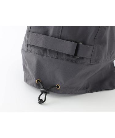 Connectyle Men's Waterproof Fleece-Lined Winter Hat with Earflaps - Dark Grey - Buy Online on GoSupps.com