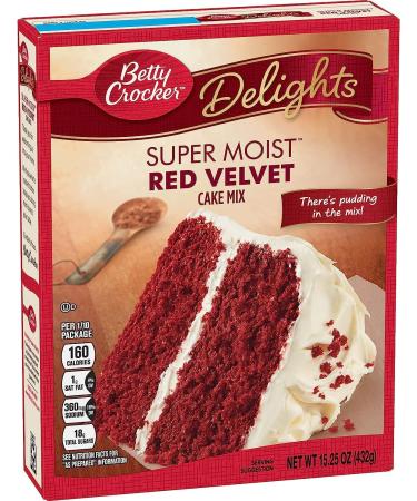 Betty Crocker Super Moist Red Velvet Cake Mix 432g 15oz | Pack of Two - Buy Online on GoSupps.com