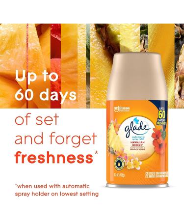 Glade Automatic Spray Refill Hawaiian Breeze 6.2 Oz 3 Count - Home and Bathroom Air Freshener - Buy Online on GoSupps.com