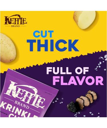 Kettle Brand Chips de pommes de terre truffe et sel de mer 212 6 g - Buy Online on GoSupps.com