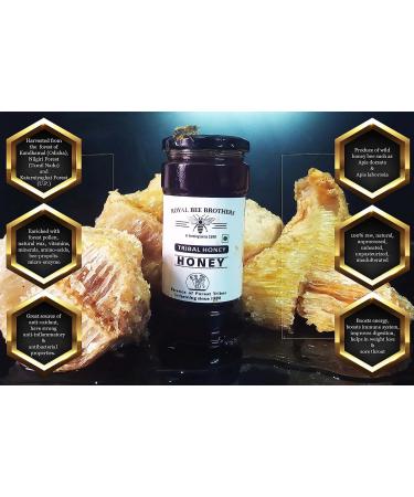 Alima Tribal Forest Honey | Produce of Wild Honey Bee | Nectar of Forest Flora | Harvested from the Forest of Odisha | 100% Pure Natural Raw and Unprocessed Forest Honey | 500 g - Buy Online on GoSupps.com