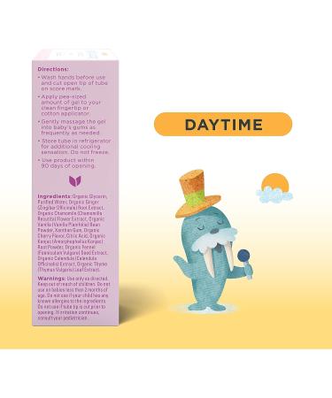 Hyland's Naturals Baby Organic Daytime Soothing Gel with Chamomile, Calendula & Fennel | Ages 2 Months & Up | 0.53 oz - Buy Online on GoSupps.com