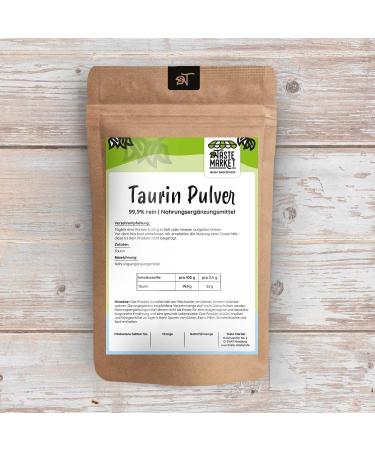 500g Pure Taurine Powder - 99.9% Pure - No Additives - Muscle Building Amino Acid - International Shipping Available - Buy Online on GoSupps.com