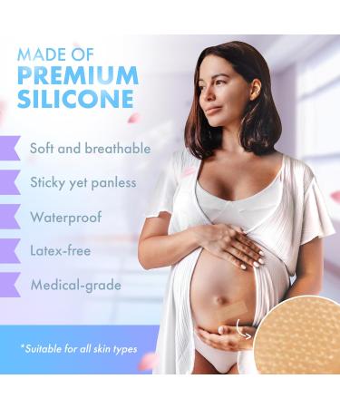 Silicone Scar Tape for Effective Scar Removal | Medical Grade 130x1.5 Inch Roll for Surgical Acne & Keloid Scars - Buy Online on GoSupps.com