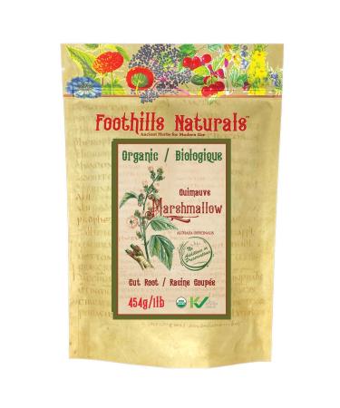 Foothills Naturals Marshmallow Root Organic Cut - 454g / 1 lb 180 Servings