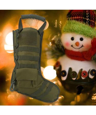 Kuuleeyn Tactical Christmas Stocking Bag - Personalized Military Storage in Army Green | 3 Colors Outdoor Accessories - Buy Online on GoSupps.com