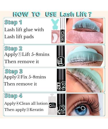 Liber Beauty Lash Lift Kit Eyebrow Lamination kit Professional Salon training eyelash perm Kit Easy use Quick on Effect (Only lash brow lift kit) - Buy Online on GoSupps.com