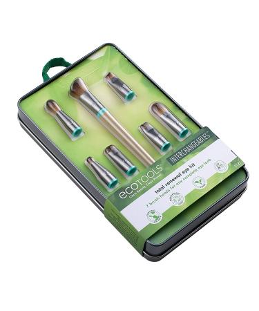 EcoTools Interchangeable Eye Kit Makeup Brush Set with Case - 7 Brushes Included - Buy Online on GoSupps.com