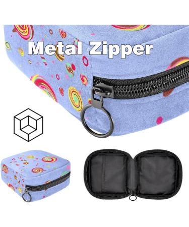 Sweet Lollipop Candy Storage Pocket for Women & Teens | Portable Menstrual Cup Holder & Document Organizer - Buy Online on GoSupps.com