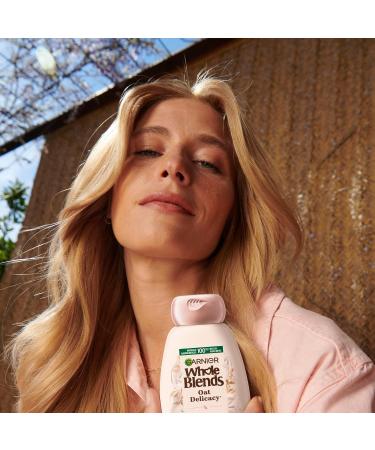 Garnier Whole Blends Gentle Vegan Shampoo Oat Delicacy Soothing and Hydrating For Delicate Hair and Sensitive Scalp Paraben-Free 828 mL Shampoo 828.00 ml (Pack of 1) - Buy Online on GoSupps.com