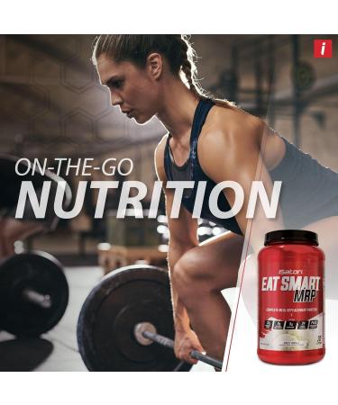 iSatori Eat Smart MRP High Protein Meal Replacement Shake with Whey Protein Powder Probiotics Powder Casein Protein MCT Oil Egg Albumen Vitamins & Minerals Keto Vanilla Flavor 20 Servings - Buy Online on GoSupps.com