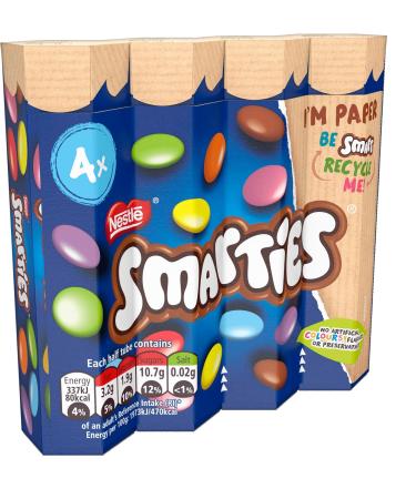 Nestle Smarties Tub 38g x 6 - Buy Online on GoSupps.com