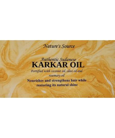 480ML Authentic Sudanese Karkar Hair Cream fortified with Olive Oil Coconut Oil and Rosemary Oil - Buy Online on GoSupps.com
