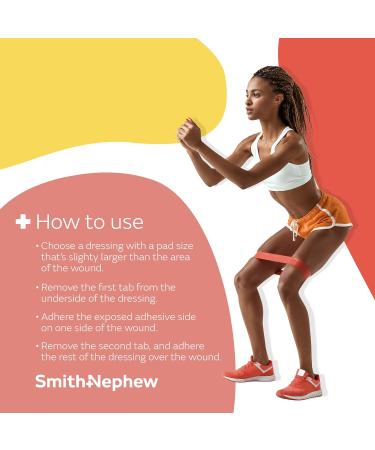 Buy Smith & Nephew 59715000 COVRSITE Plus Waterproof Dressing for Wounds 4 x 4 | International Shipping Available - Buy Online on GoSupps.com