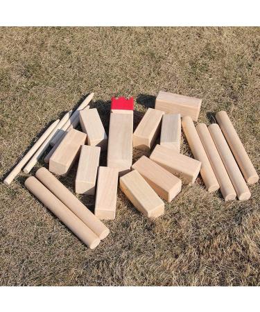Juegoal Kubb Game Set: Outdoor Tossing Game with Carrying Bag - Buy Online on GoSupps.com