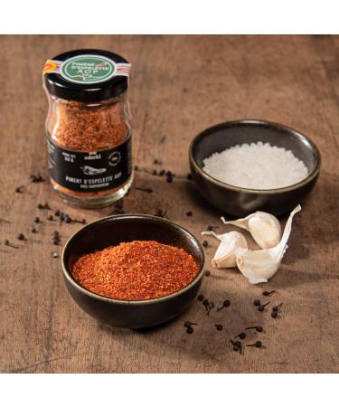 EDERKI - Espelette pepper PDO with sprinkler 50g - Buy Online on GoSupps.com