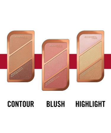 Rimmel London Kate Sculpting & Highlighting Kit - Golden Bronze | Contour & Glow Palette - Buy Online on GoSupps.com