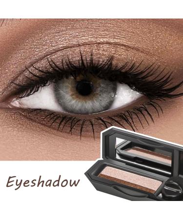 Buy 2 Colors Eyeshadow Palette - Waterproof Long-Lasting & Highly Pigmented Makeup with Sponge Brush | International Shipping Available - Buy Online on GoSupps.com