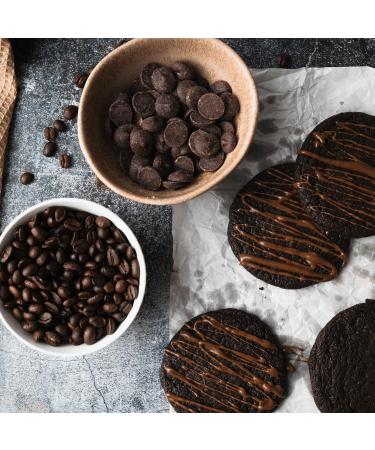 BAM become a master BAM Dark Chocolate Drops 5 kg Premium Baking Chocolate with 556 Cocoa Ideal for Ganaches Mousses Pralines & Decorations Glutenfree - Buy Online on GoSupps.com