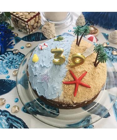 Beach Chair Umbrella Cake Decoration  15Pieces Summer Ocean Cake Toppers  Tropical Hawaiian Aloha Luau Theme Party Decorations Supplies for Pool Party Birthday Wedding Baby Shower - Buy Online on GoSupps.com