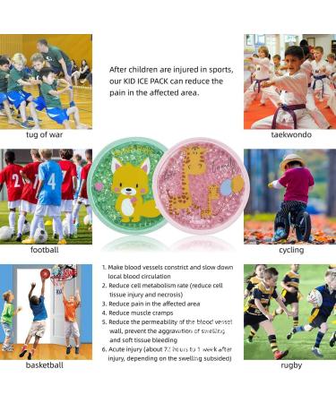 1 PS Children's cartoon ice pack reuse soft gel ice pack suitable for children injured fever ice pack - Buy Online on GoSupps.com